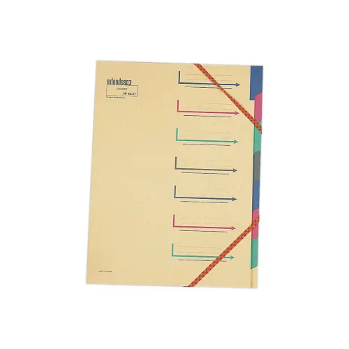 Trieur chemise &agrave; &eacute;lastique - 7 compartiments - EXTENDOS 