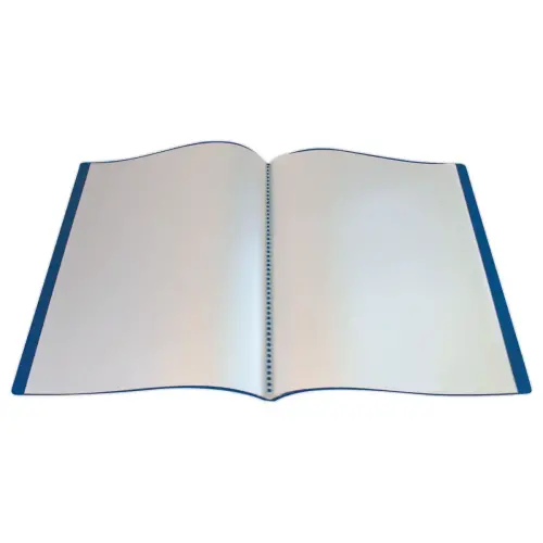 Protège-documents économique - A4 - 10 pochettes (20 vues) - Bleu