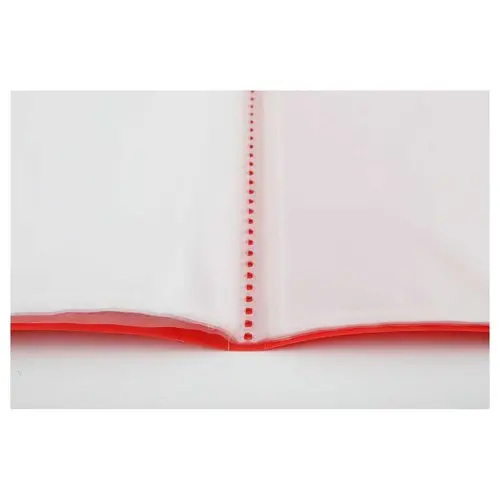 Prot&egrave;ge-documents &eacute;conomique - A4 - 20 pochettes - Rouge 