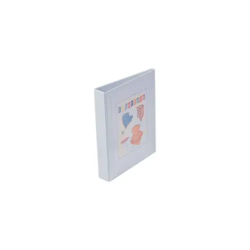 Classeur personnalisable blanc 2 anneaux D 20 mm - Dos 35 mm