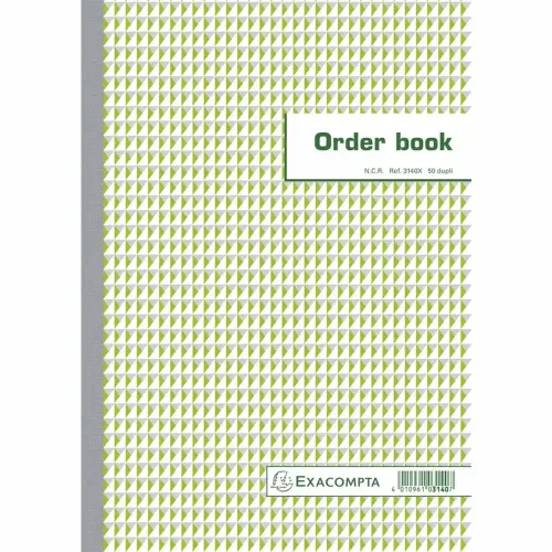 Carnet de commandes vierges 2 exemplaires 210x297