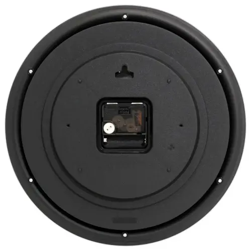 Horloge murale noire &Oslash; 30 cm 