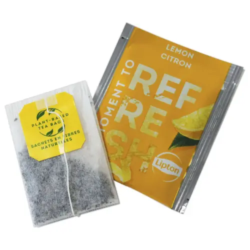 Sachets de th&eacute; - Th&eacute; noir saveur citron - LIPTON 