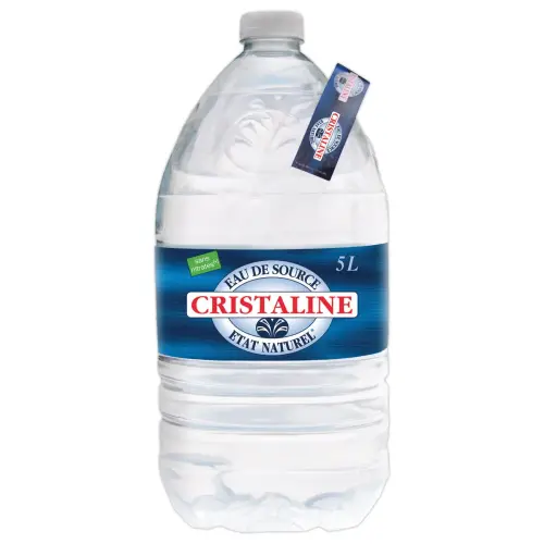 Eau plate CRISTALINE de 5 litres