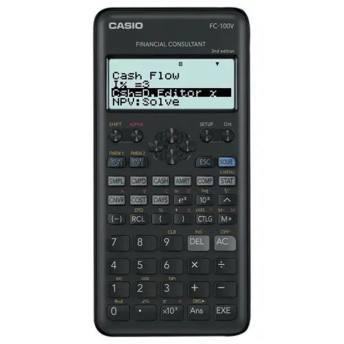 Calculatrice financière - CASIO - FC 100 V