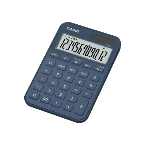 Calculatrice de bureau - MS-20 - Bleu - Casio 