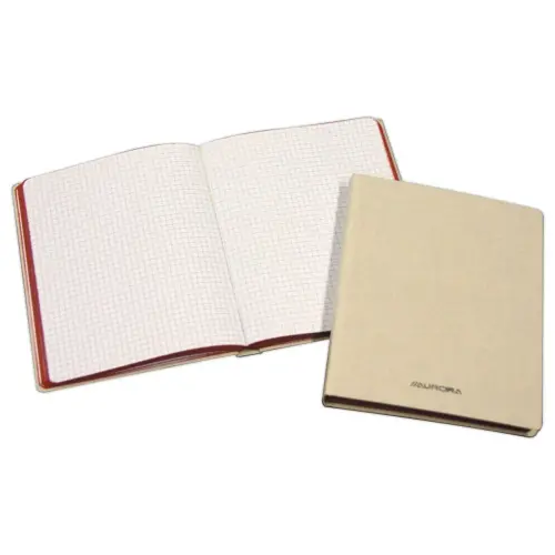 Carnet toilé fil 10,5x16,5 cm, 5x5, 192 pages