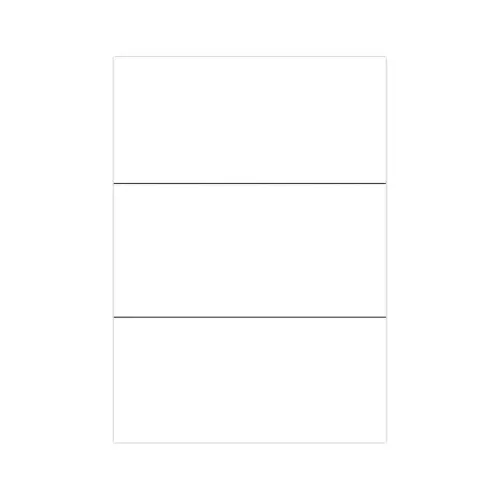 Boîte de 75 cartes de correspondance mat laser - 210x 99 mm - AVERY