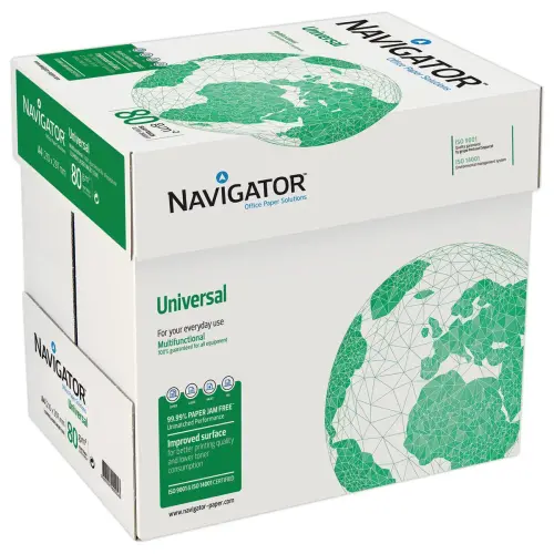5 ramettes de papier extra-blanc A3 Universal 80g - NAVIGATOR