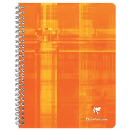 Cahier à spirales 17x22cm Métric - CLAIREFONTAINE