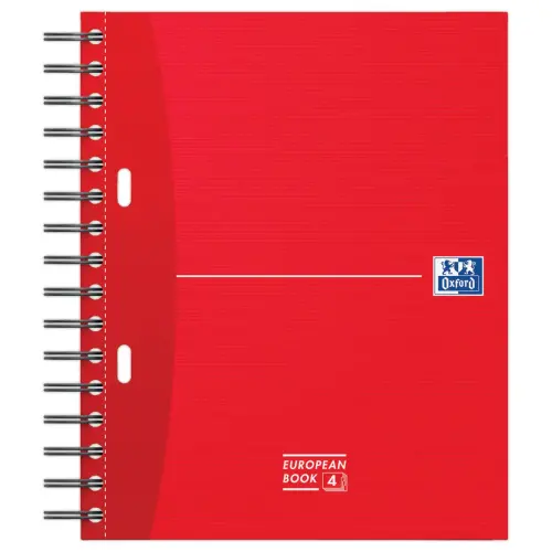 Cahier spirale European Essential - A5 - 5x5 - Oxford
