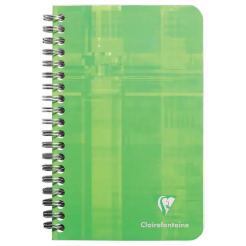 Carnet à spirale 180 pages - 9 x 14 cm - CLAIREFONTAINE