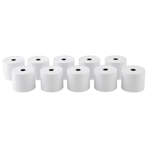 10 bobines de papier pour calculatrices et caisses - EXACOMPTA
