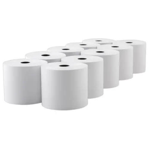 10 bobines de papier pour calculatrices et caisses - EXACOMPTA