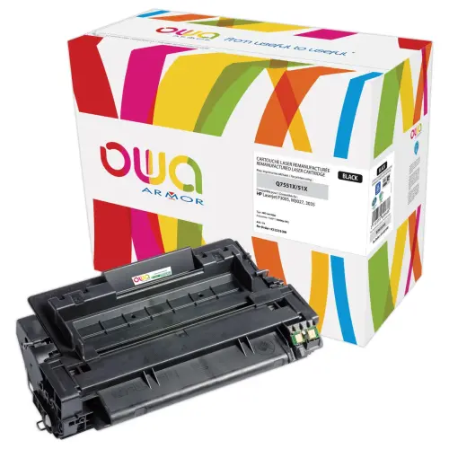 Toner équivalent HP 51X - Noir - Owa