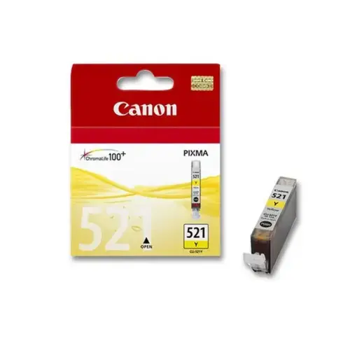 Cartouche CLI521Y - Jaune - Canon
