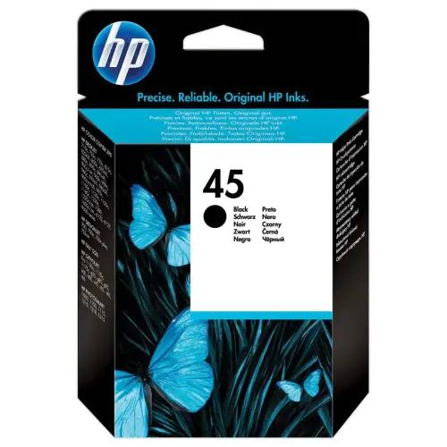 HP 45 cartouche d'encre noire 51645AE 