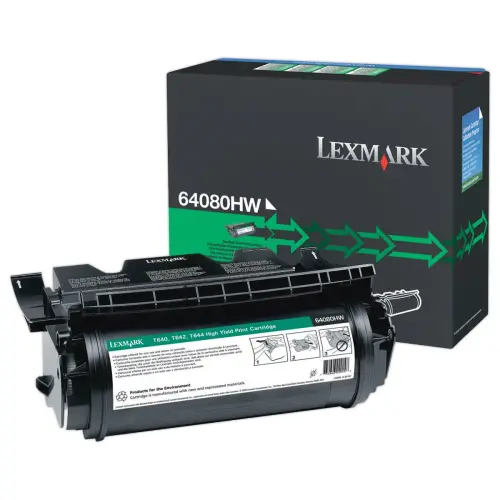 Toner LEXMARK 64080HW Remanufacturée noire