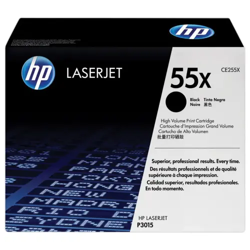 HP 55X CE255X toner noir Grande capacité - HP