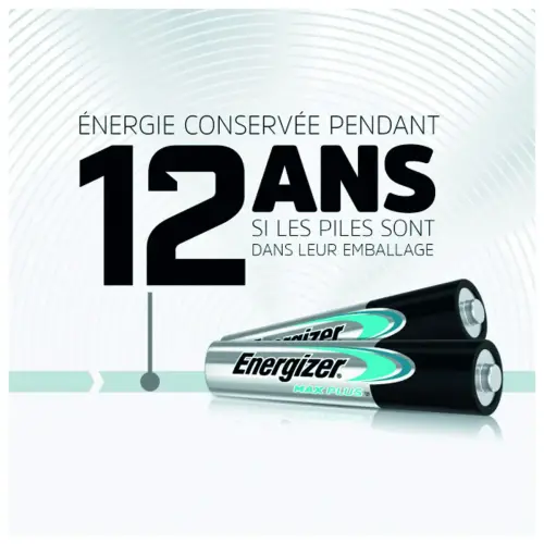 40 Piles alcalines LR3 (AAA) Max Plus - Energizer