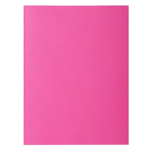 Paquet de 10 chemises ROCK''S 210 - 24x32cm - Rose - EXACOMPTA