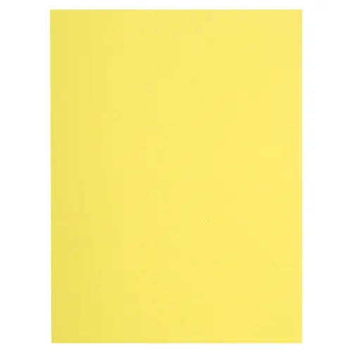 Paquet de 100 chemises FLASH 220 100% recyclé - 24x32cm - Canari - EXACOMPTA