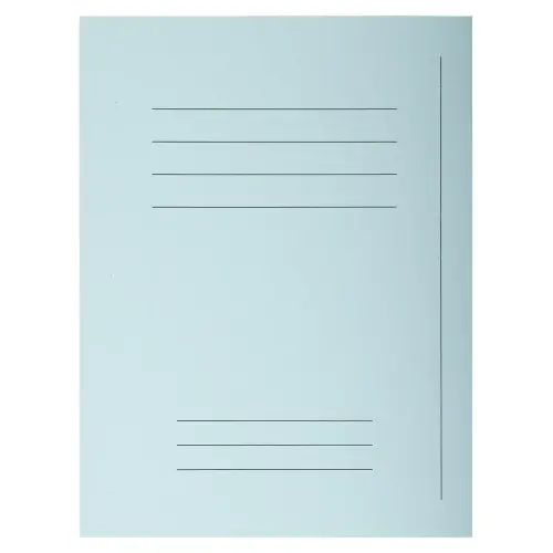 Paquet 50 chemises Forever® 220 100% recyclé avec impression - 24x32cm - Bleu clair - EXACOMPTA