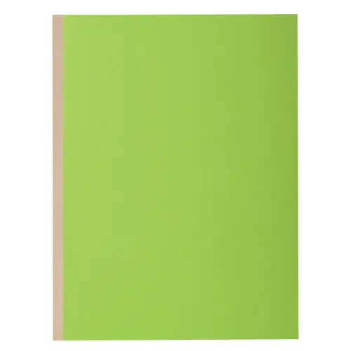 Paquet de 10 chemises à soufflet dos toilé ROCK''S 320g/m2 - 24x32cm - Vert - EXACOMPTA