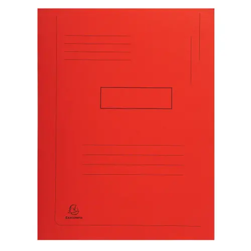 Chemise imprimée à 2 rabats Forever® 290g/m² - 24x32cm - Rouge - EXACOMPTA