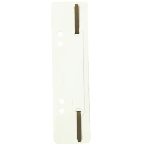 Fixe-dossiers à lamelle polypropylène - Blanc - EXACOMPTA