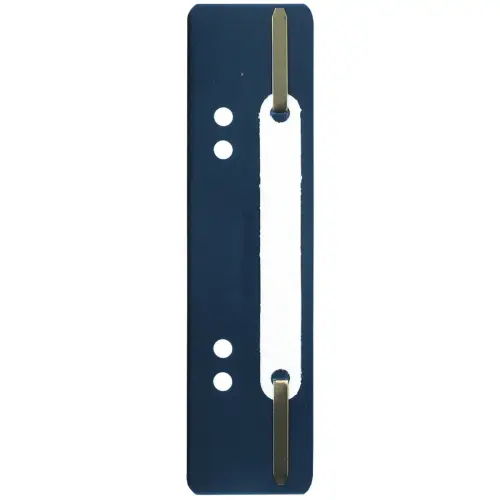 Fixe-dossiers à lamelle polypropylène - Bleu foncé - EXACOMPTA