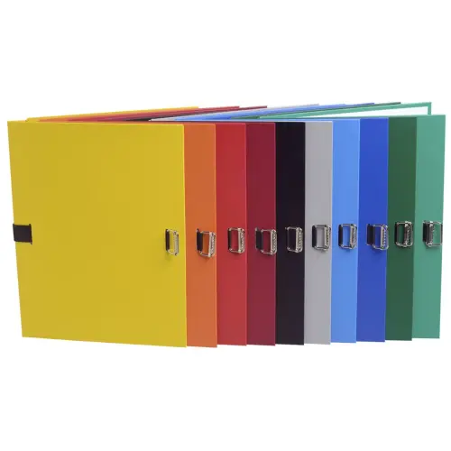 Chemise dos extensible papier - 24x32cm - Couleurs assorties - EXACOMPTA