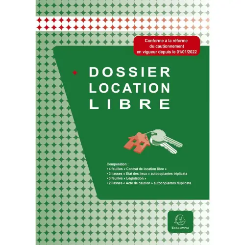 Dossier location libre - EXACOMPTA 