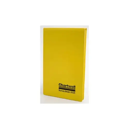 Bloc relevé topométrique Chartwell 5x8 - Jaune - EXACOMPTA