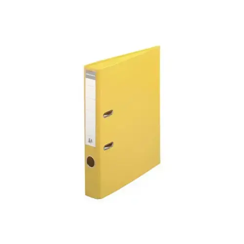 Classeur à levier export PVC A4 dos de 50mm. - Jaune - EXACOMPTA