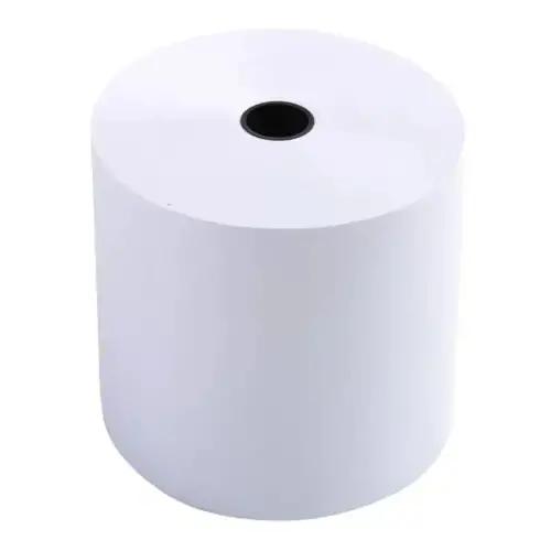 Bobine pour tickets de caisse 76x80 mm - 1 pli offset extra-blanc 60g/m2. - EXACOMPTA 