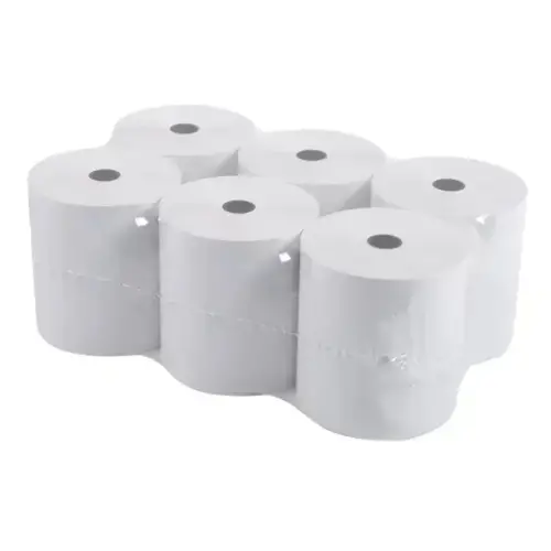 Bobine pour tickets de caisse 80x80 mm - 1 pli thermique 55g/m2 sans BPA. - EXACOMPTA 