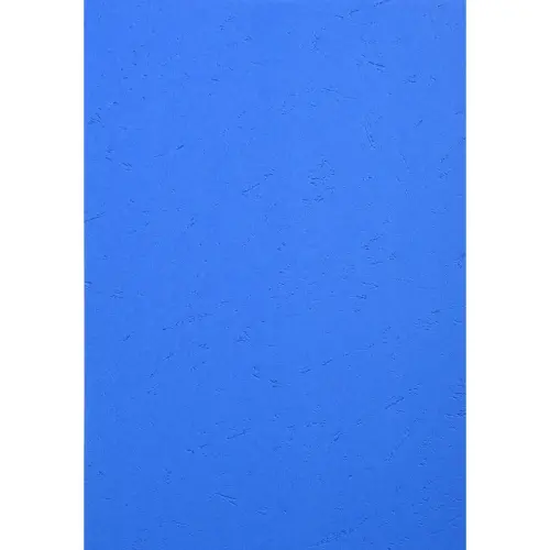 Paquet de 100 couvertures Grain cuir pour reliure A4 - Bleu - EXACOMPTA