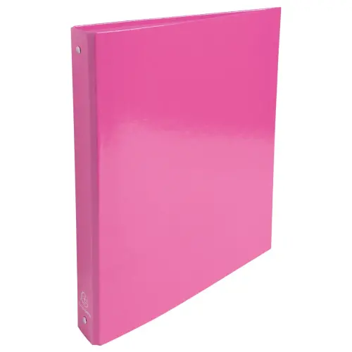 Classeur A4 4 anneaux 30mm Iderama - Rose - EXACOMPTA