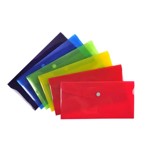 Pochette pression Iderama en polypropyl&egrave;ne - Couleurs assorties - EXACOMPTA 