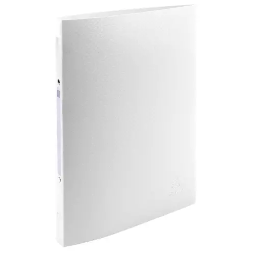 Classeur 2 anneaux 15mm polypropyl&egrave;ne OPAK - A4 - Blanc - EXACOMPTA 
