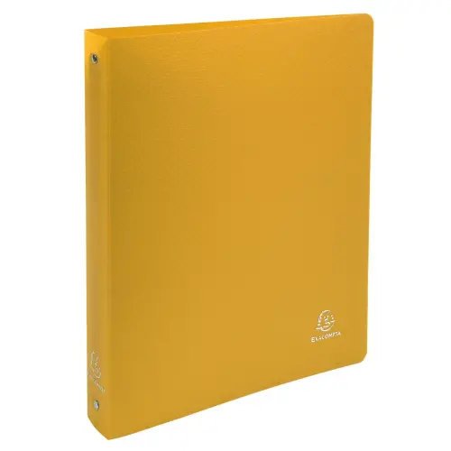 Classeur 4 anneaux 30mm polypropyl&egrave;ne OPAK - A4 Maxi - Jaune - EXACOMPTA 