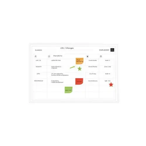 Planning magn&eacute;tique Team - EXACOMPTA 