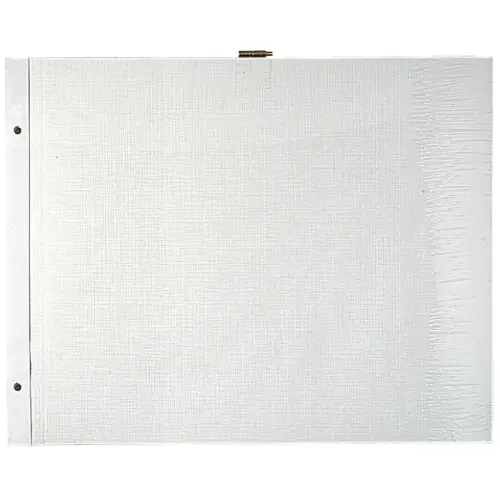 Sachet de 10 Recharges pour album à vis pages blanches - 29x37 cm - Blanc - EXACOMPTA