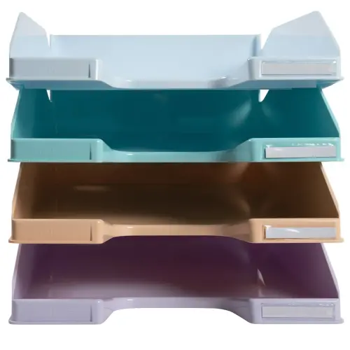 Set de 4Corbeil.a cour.COMBO pastel col. 