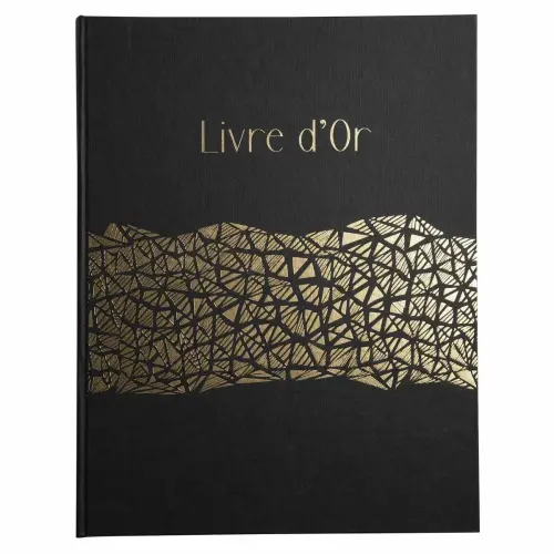 Livre d or 100 pages or 27x22cm ARAMY