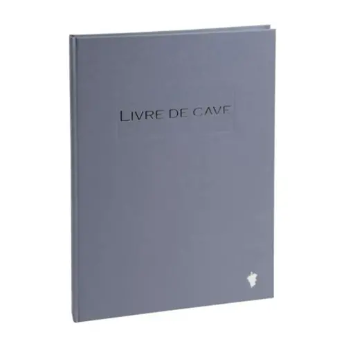 LIVRE DE CAVE 297X210 96 PAGES GRIS