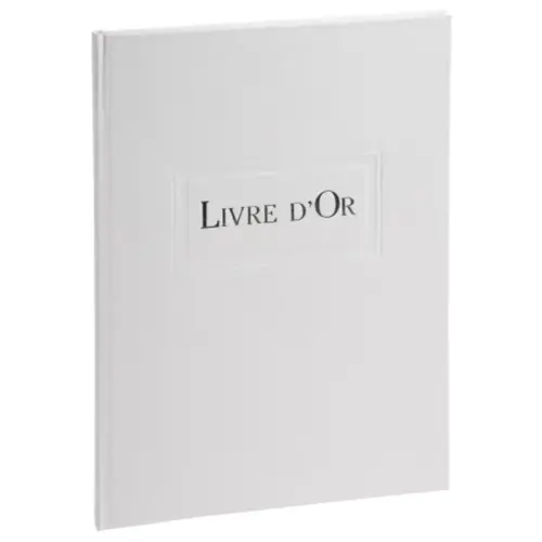 LIVRE D OR 1M.220X170 BLANC