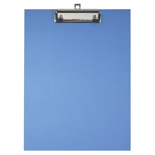 Porte-bloc papier enduit A4 Bleu - Exacompta