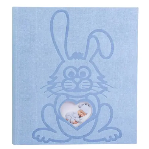 Album photos TEDDY - 60 pages - 29 x 32 cm - Lapin bleu - Exacompta